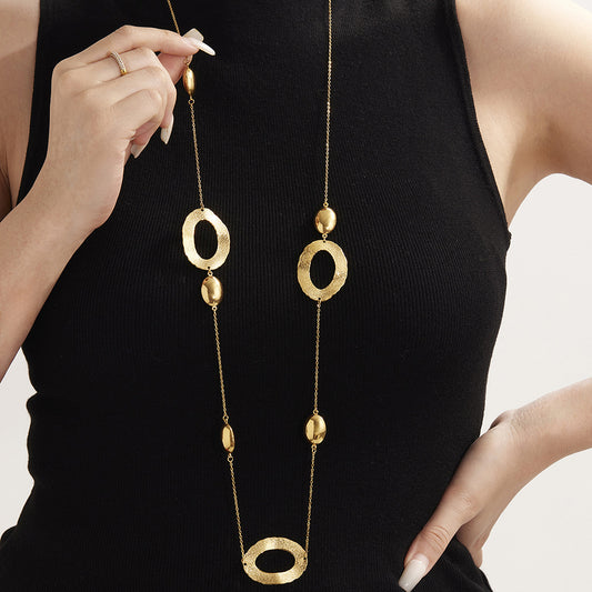 OVAL Necklace - قلادة اوفال