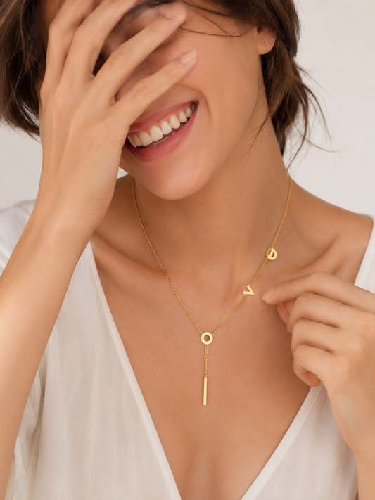 Love Whisper Necklace-  قلادة لوف ويسبر