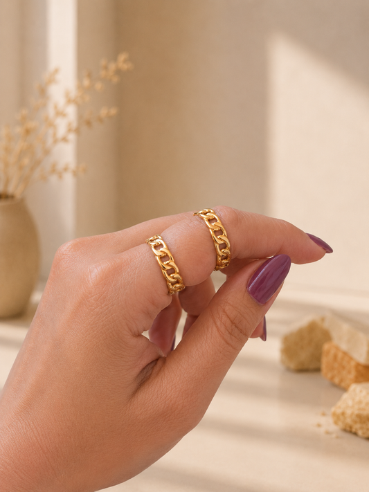 خاتم چين- Chain Ring