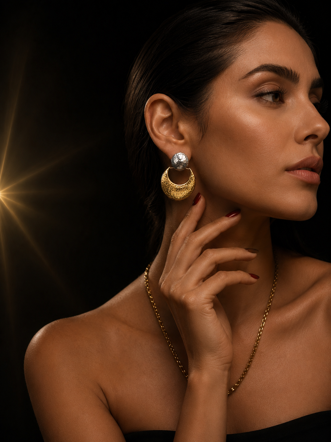 Silva Earrings-أقراط سيلفا
