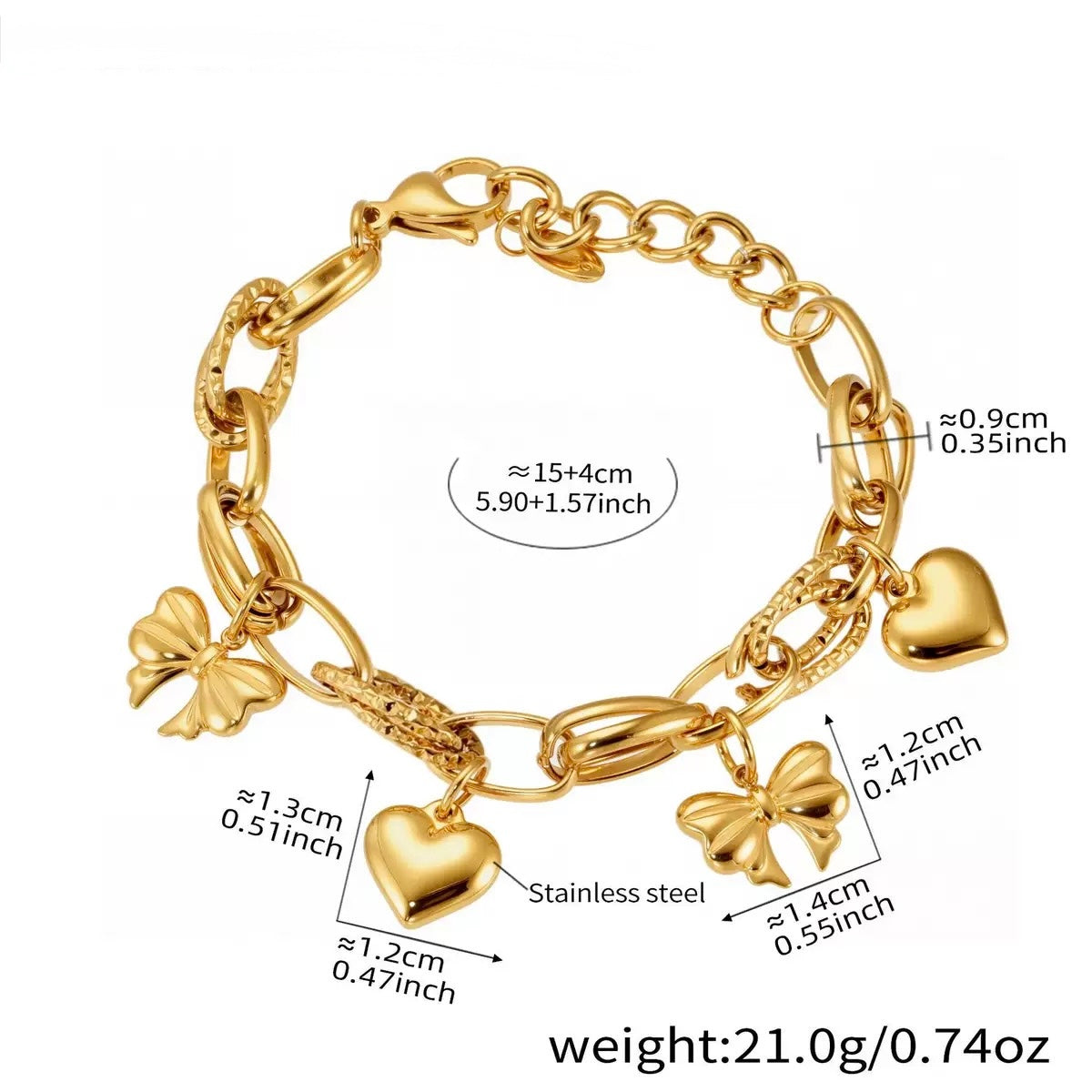 Laura Charm Bracelet-سوار لورا تشارمز