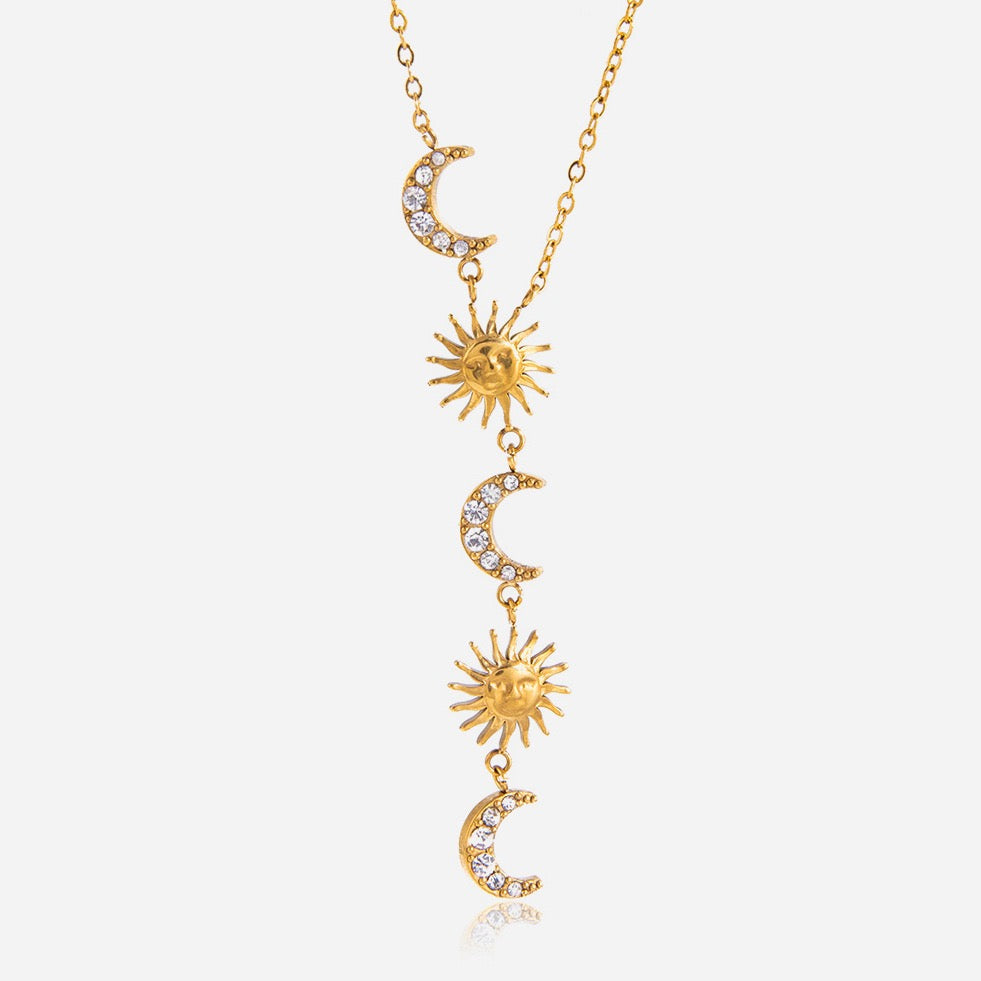 Soluna Necklace-  قلادة سولونا