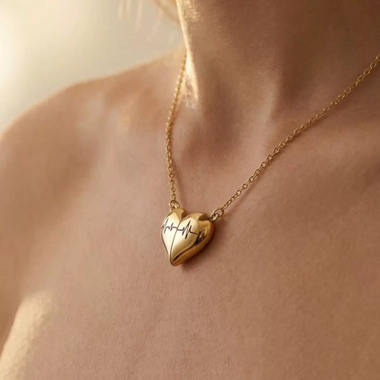 Heartbeat Necklace -قلادة هارتبيت