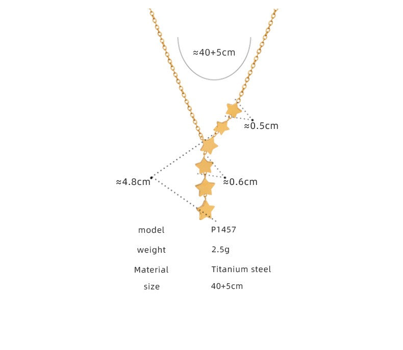 Stellara Necklace - قلادة ستيلاّرا