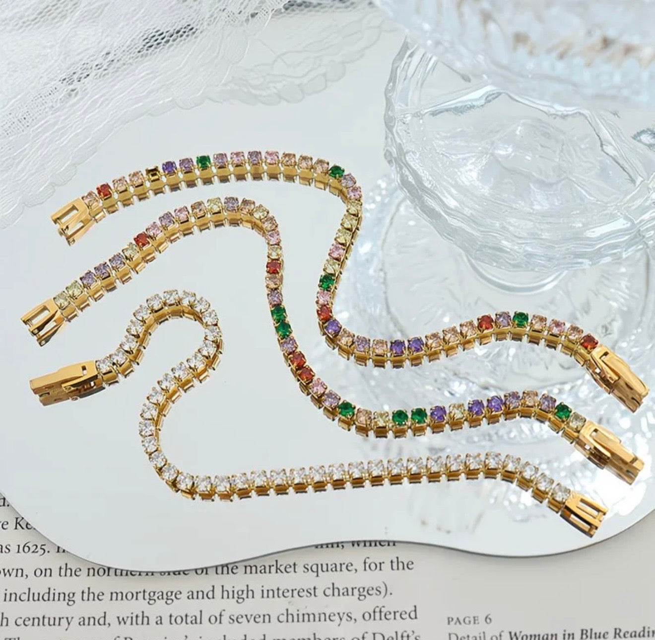 سوار التنس-  Tennis Bracelet