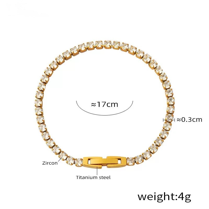 سوار التنس-  Tennis Bracelet