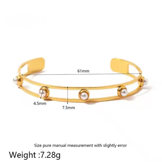 Pearl Orbit Bracelet-سوار پيرل اوربت