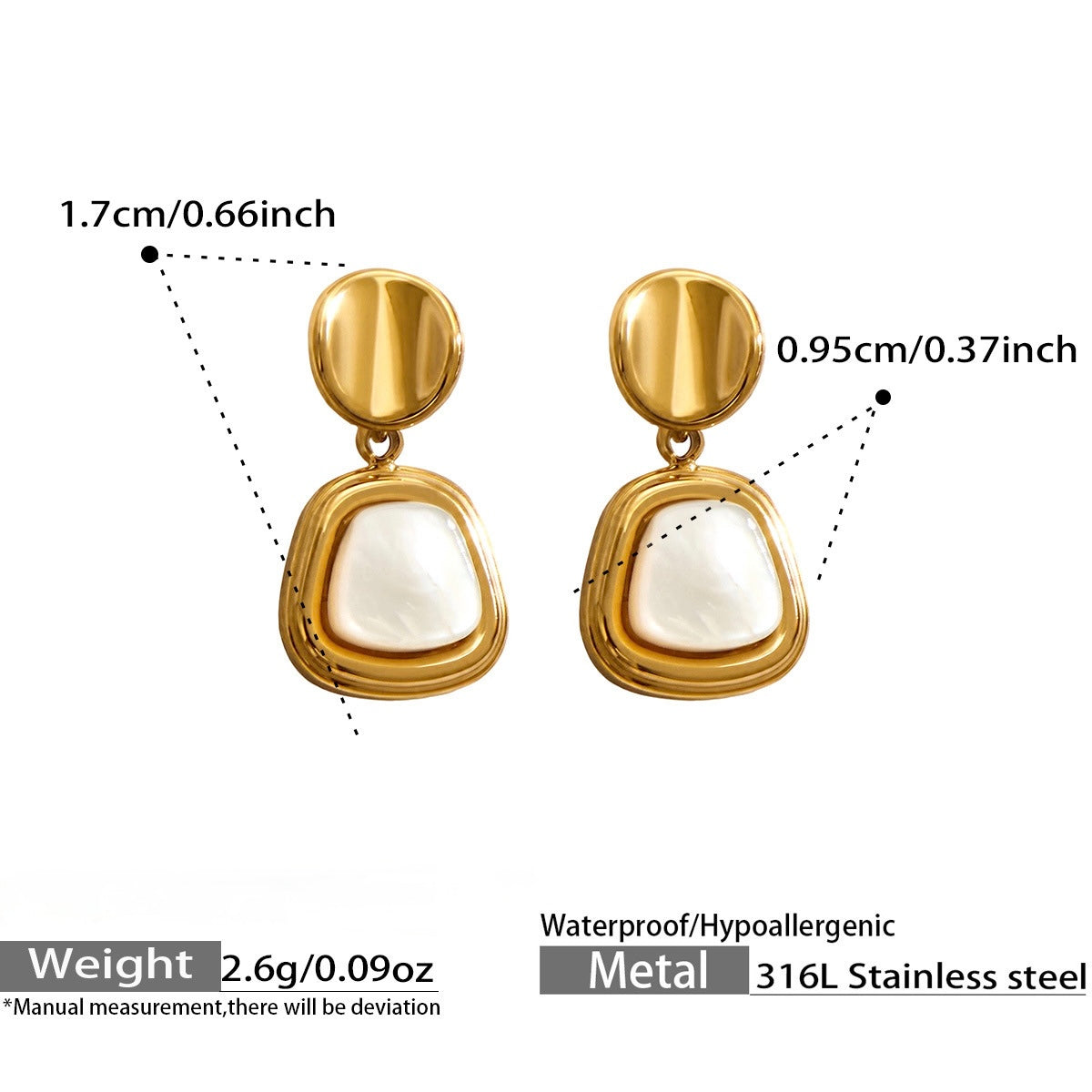 أقراط بيرلا-Perla Earrings