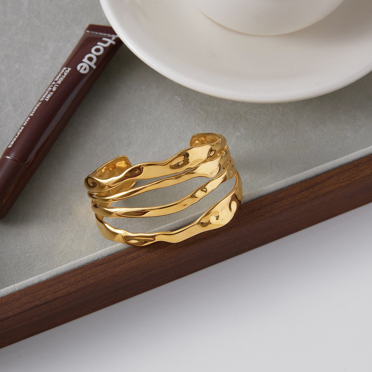 Quad Layer Braclelet-سوار  كوادلير